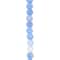 12 Packs: 22 ct. (264 total) Larimar Blue Matte Dyed Agate Round Beads, 7.5mm by Bead Landing™